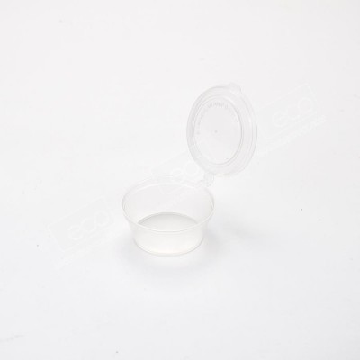 **ยกลัง** ถ้วยซอสรักษ์โลก+ฝาในตัว ขนาด 1.5 oz (1000 ชิ้น)