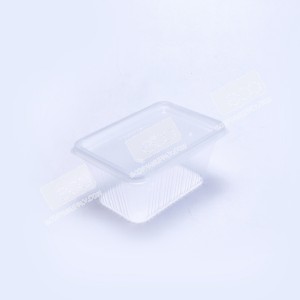  กล่องอาหาร PPใส 1000 กรัม (EP) พร้อมฝา (25 ชุด/แพค)