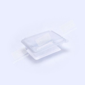 กล่องอาหาร PP ใส 750 กรัม (NPP) ฝาในตัว(25ชิ้น/แพค)