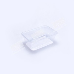 กล่องอาหาร PP ใส 840 ml + ฝา eici (EP)(25ชุด/แพค)
