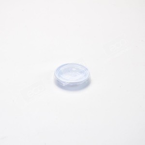 ถ้วยชิม / ถ้วยน้ำจิ้ม PS/PP-ขาว 0.5 oz.+ฝา PET ใส(F049 #60)(300ชิ้น/แพค)