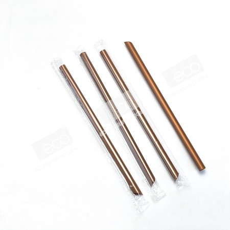 **ยกลัง** หลอดมุก สีทอง 11*25 cm. ห่อฟิลม์ ปลาคาร์ฟ (2000 ชิ้น)