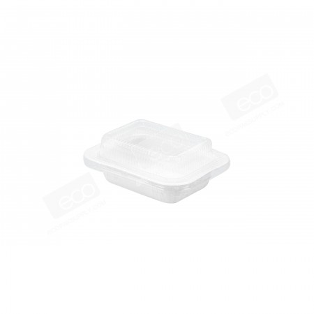 กล่องขนมปังนมโสด สีขาว ไซส์เล็ก (20ชุด/แพค)