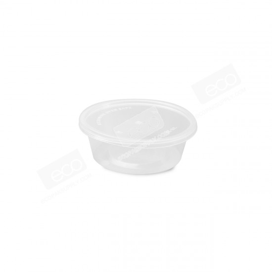 กล่องอาหารทรงกลม PP ใส 300 ml (SK-10) (25 ชุด/แพค)