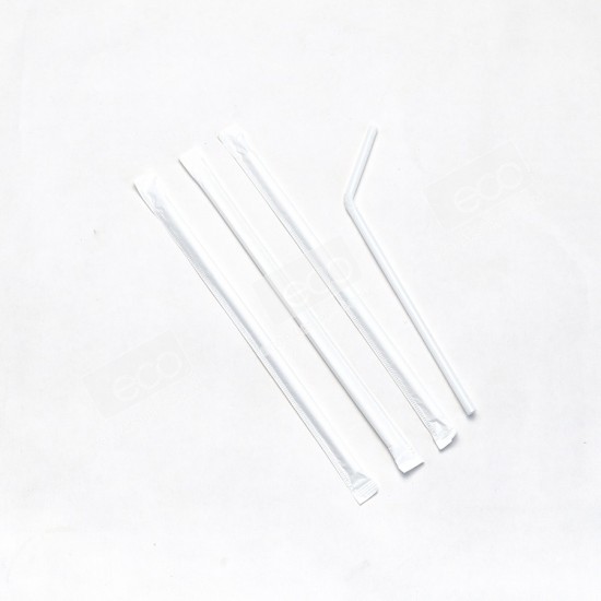 **ยกลัง** หลอดงอสีขาว 0.6*21 cm. ห่อซองกระดาษสีขาว ปลาคาร์ฟแดง (5000 ชิ้น)