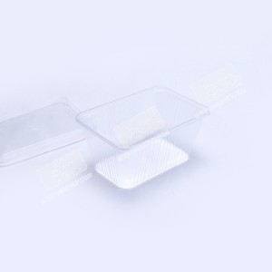  กล่องอาหาร PPใส 1000 กรัม (EP) พร้อมฝา (25 ชุด/แพค)