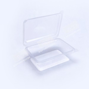 กล่องอาหาร PP ใส 750 กรัม (NPP) ฝาในตัว(25ชิ้น/แพค)