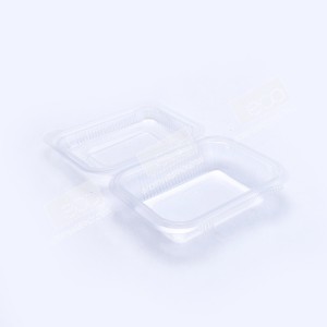 กล่องอาหาร PP ใส 650 กรัม (FPC) ฝาในตัว 21g(25ชิ้น/แพค)