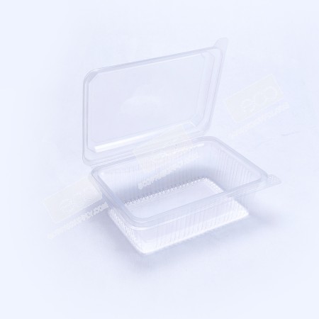 กล่องอาหาร PP ใส 750 กรัม (NPP) ฝาในตัว (25 ชิ้น/แพค)