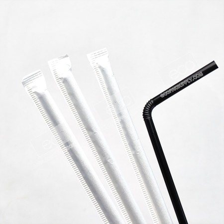 **ยกลัง** หลอดงอสีดำ 0.6*21 cm.ห่อกระดาษ ปลาคาร์ฟแดง (5000 ชิ้น)