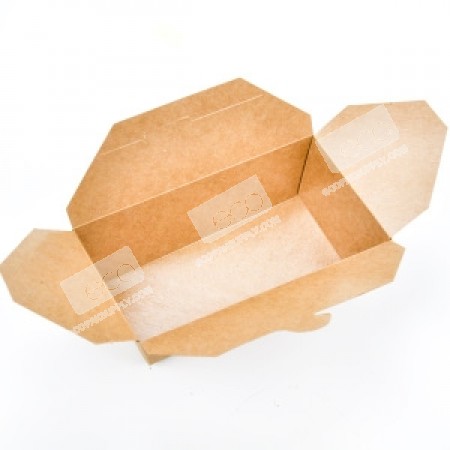 กล่องอาหารคราฟ-23 cm(50ชิ้น/แพค)