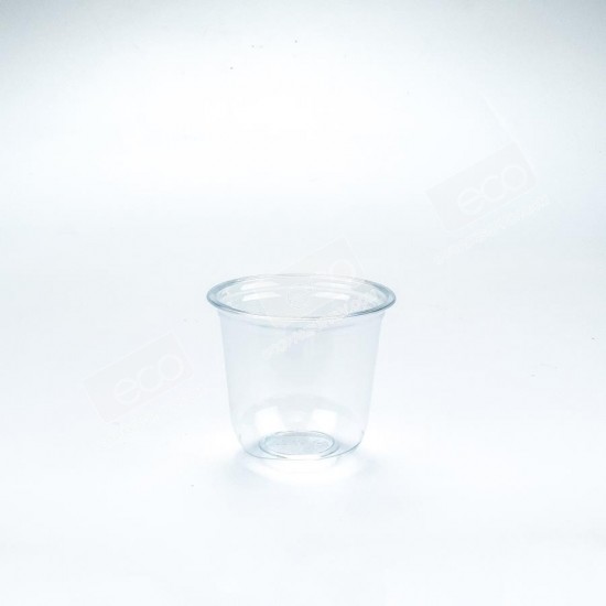 แก้วพลาสติก PET ทรง U (แคปซูล) 12oz. #98(50ชิ้น/แพค)